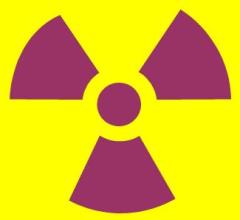 Magenta and Yellow Trifoil - caution radiation