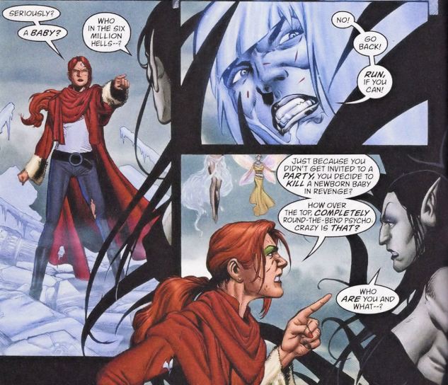 Fair6 curse a baby panels Fairest Issue 6