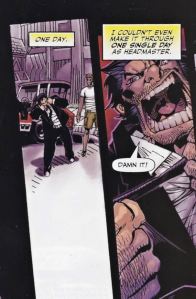 WXM 1 Frustration panels Wolverine and The X-Men Issue 1