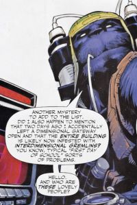 WXM 1 Hank coffee hat panel Wolverine and The X-Men Issue 1