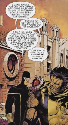WXM 10 Hear yourself panel Wolverine and the X-Men Issue 10