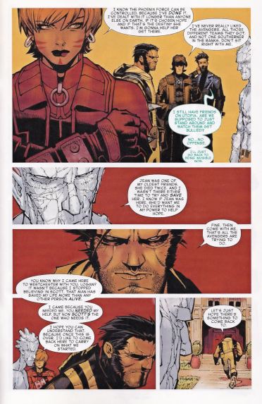 WXM 10 Staff takes sides Wolverine and the X-Men Issue 10