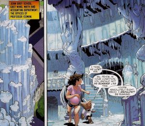 WXM 6 Iceman column Panel Wolverine and the X-Men Issue 6