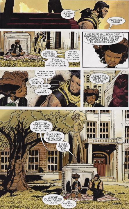 WXM 9 chat with headmaster Wolverine and the X-Men Issue 9