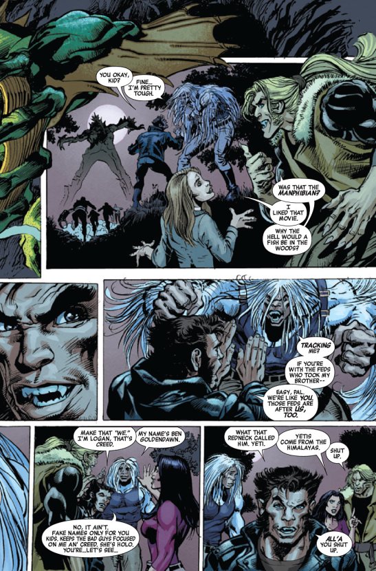 Logan decides on code names to protect the participants in his team