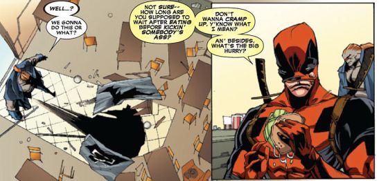 Aww Wade your mouth never lets us down but does get you into more trouble.