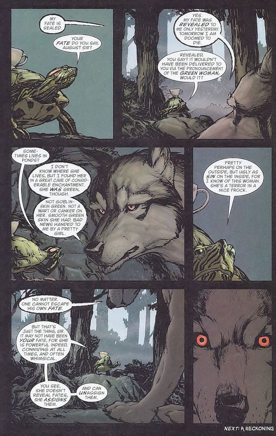 Here Bigby gets the idea his fate might not be sealed after all. 