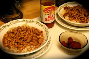 New Year's Day Lunch 2009 - Traditional Hoppin' John by Judy Baxter aka Old Shoe Woman on Flickr. Used under Creative Commons 2.0 Attribution, Non Commercial, Share Alike License granted.