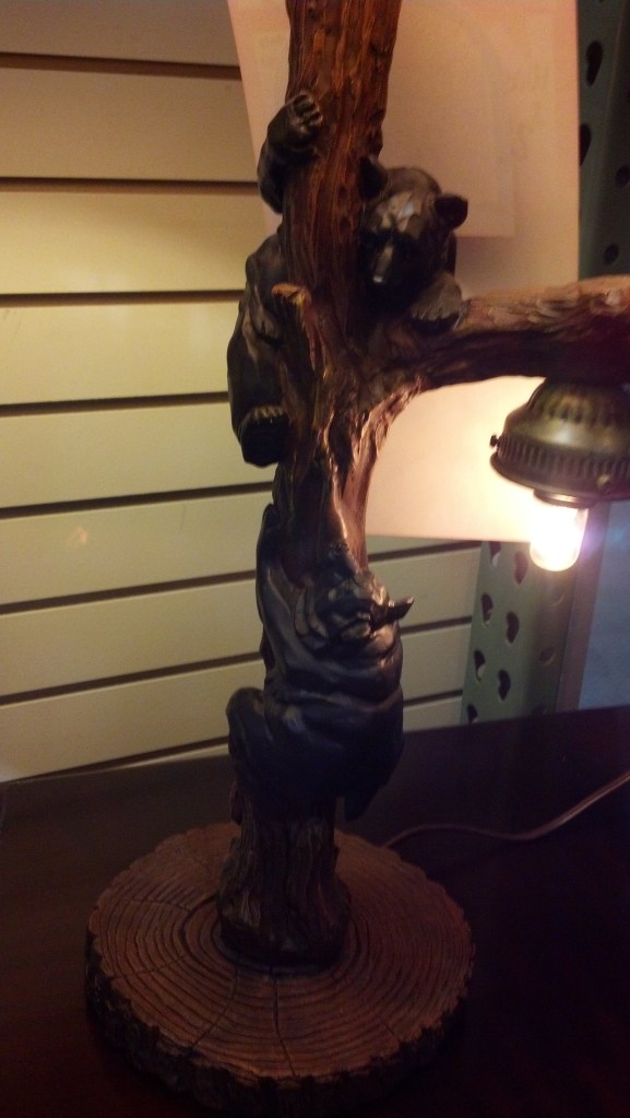 We went lamp shopping for the living room.  This lamp did NOT come home with us.