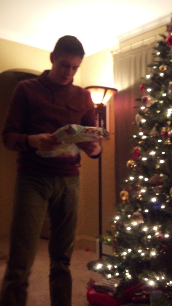 Then the holidays came...