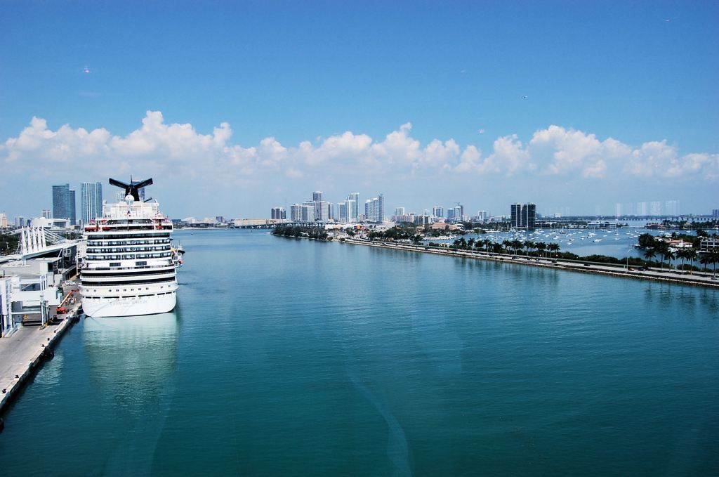 Departing Port of Miami by me.
