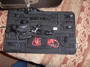 Grid-It loaded up and ready to pack.