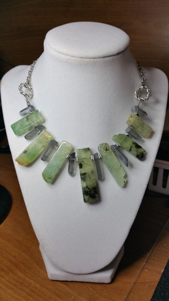 One of my necklaces in my new online store ML's Designs.  This one is called Nature's Beauty.