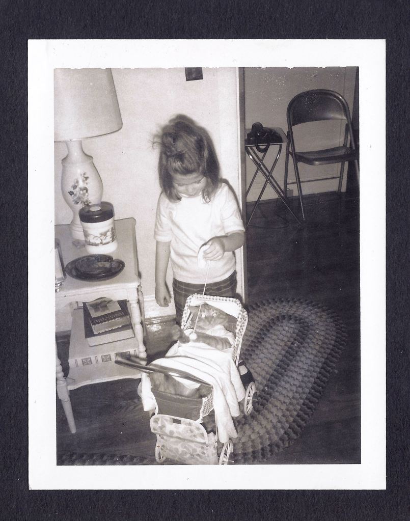 Bright, Mary Louise and Happy the cat as a baby doll - 207 Jennifer St Greeneville TN