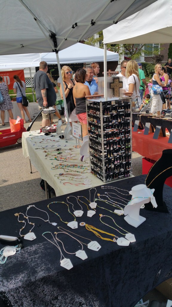 This September our booth is in front of the fountain on 2nd Avenue every Saturday
