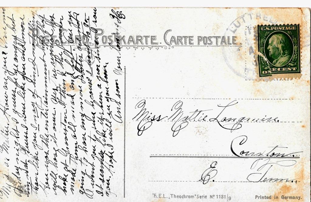 Postcard 1 back