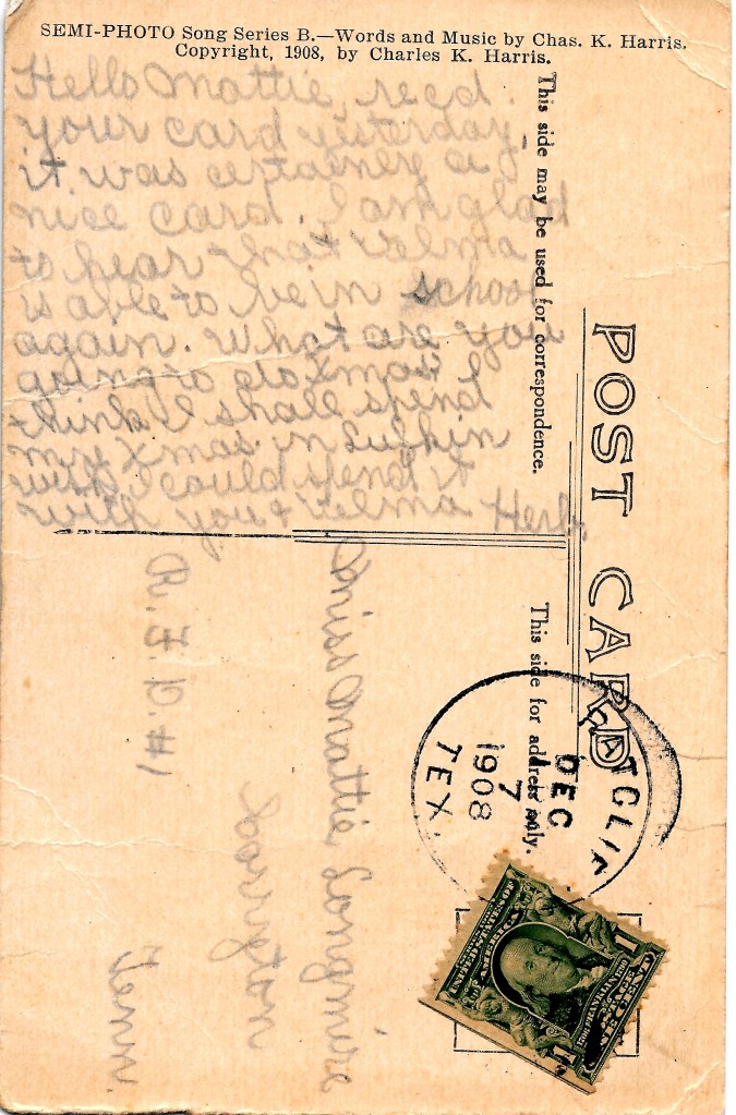 Postcard 3 back