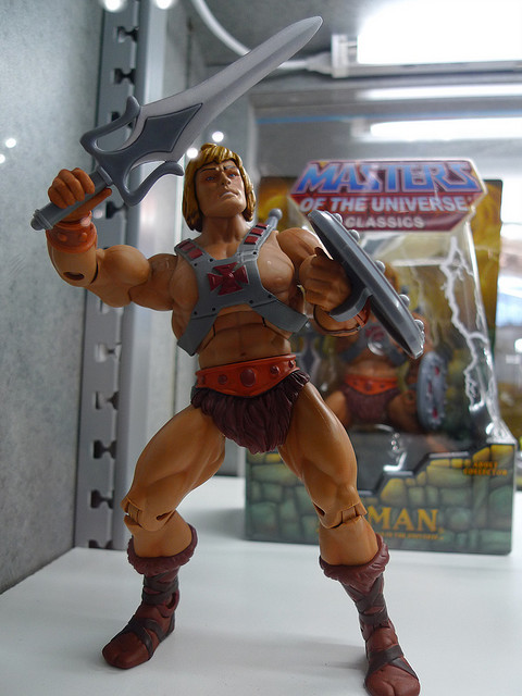 He Man figures at ComicCon Rob Blatt Flickr 12dec15