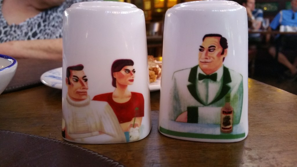 I don't think the pepper liked the salt couple.