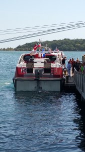Tender from ship to port
