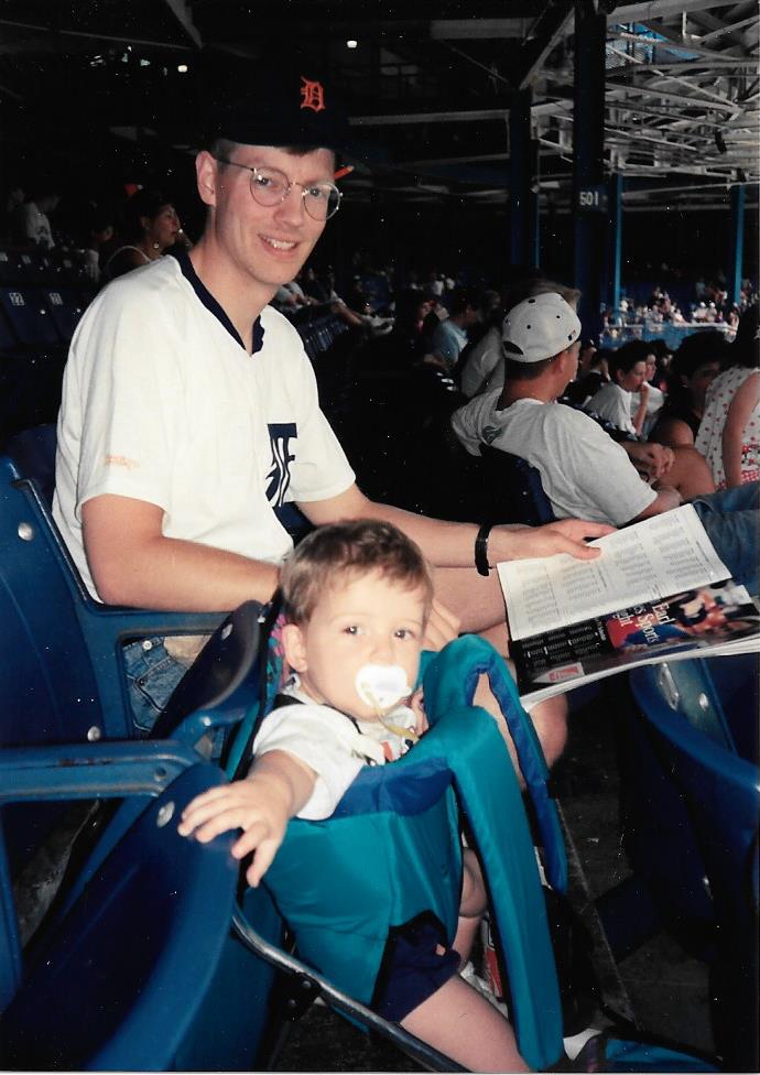 Aaron learned to drink thru straw 1994