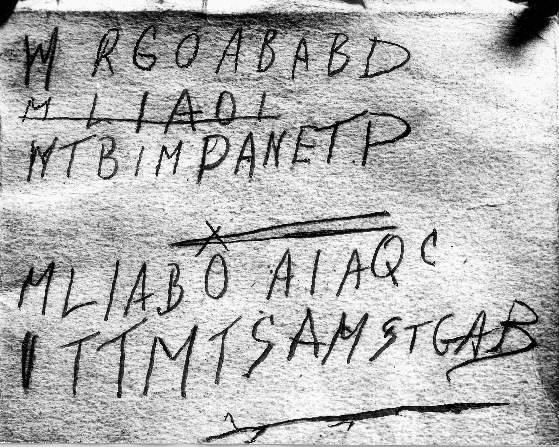 Taman Shud code