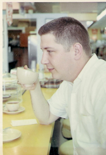 Bright, Sidney pharmist at lunch counter Rexall East Gate Shopping Center Greeneville, TN