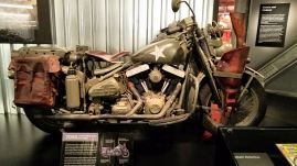 Being a Marvel fan my highlight at the Harley Museum was the original Capt. America bike from the first movie.